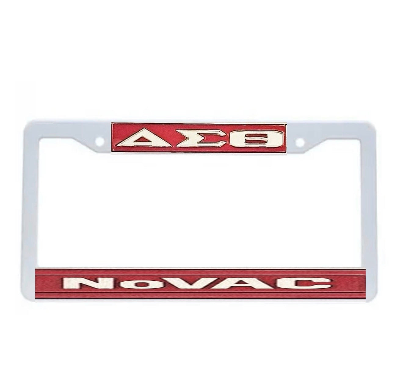 NoVac License Plate Frame